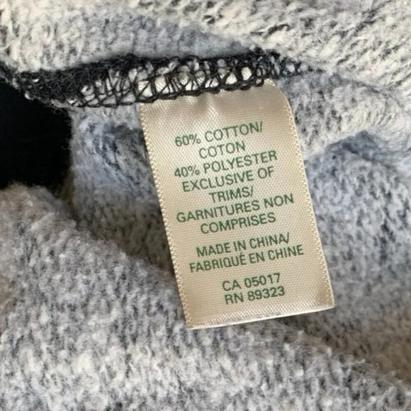 Roots Women’s Sweatshirt Leather Beaver logo Navy blue Pepper Size S - Picture 11 of 15